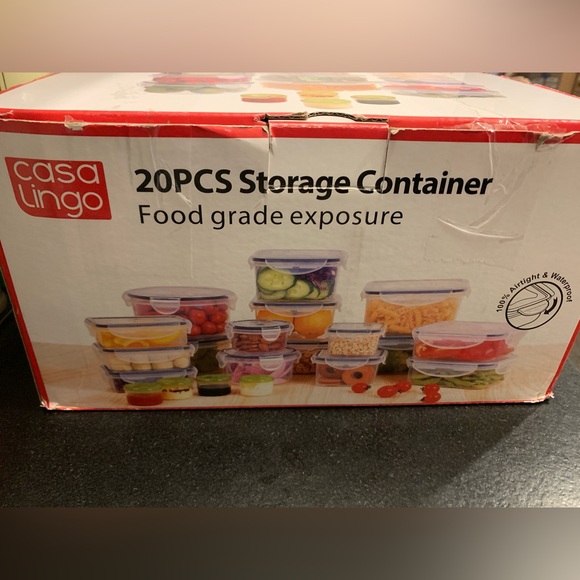 Food Storage Container - 20 piece set - Picture 4 of 8